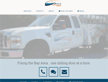 Tablet Screenshot of bayareaslidingdoorrepair.com